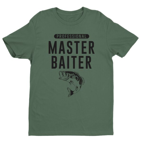 Professional Master Baiter | Funny Bass Fishing T-shirt