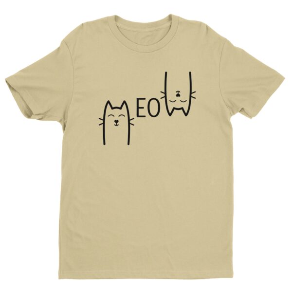 Funny Cat Meow T-shirt
