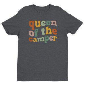 Queen Of The Camper | Cute Camping T-shirt