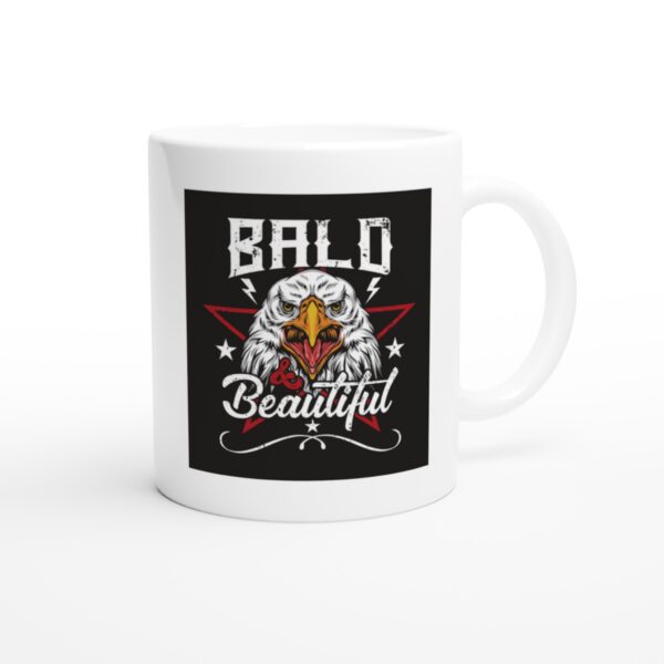 Bald and Beautiful | Independence Day Mug