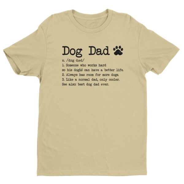 Dog Dad Definition | Funny Dog Owner T-shirt