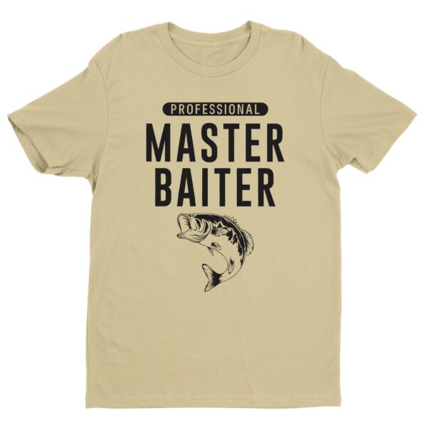 Professional Master Baiter | Funny Bass Fishing T-shirt