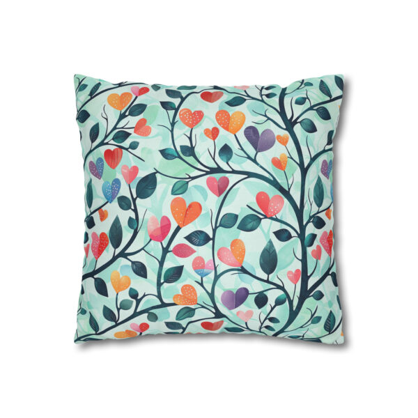 Heart Tree Pillowcase | Cute Throw Pillow Cover