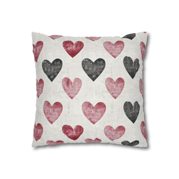 Cute Hearts Pillowcase | Throw Pillow Cover