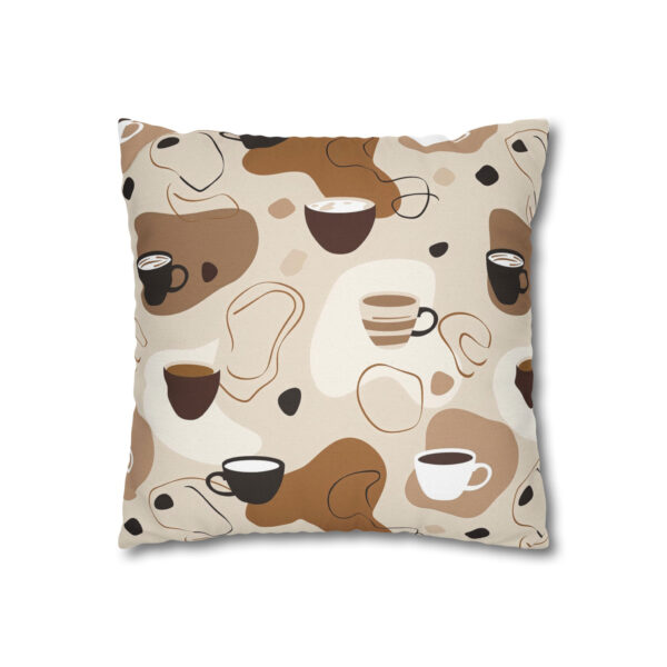 Abstract Boho Coffee Pillowcase | Cute Throw Pillow Cover