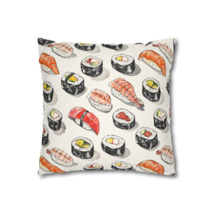 Sushi Pillowcase | Throw Pillow Cover