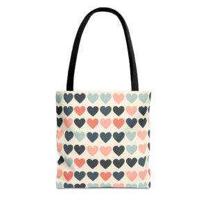 Cute Hearts Tote Bag