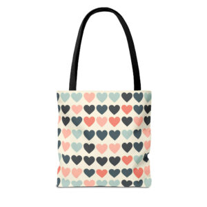 Cute Hearts Tote Bag