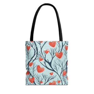 Cute Heart Tree Tote Bag