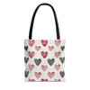 Cute Hearts Tote Bag