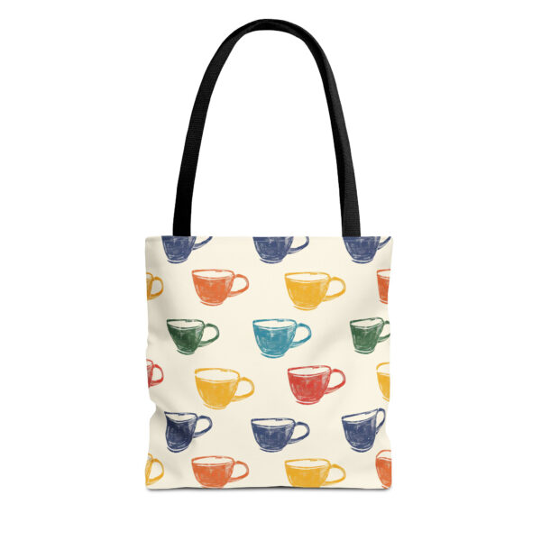 Cute Coffee Cup Tote Bag