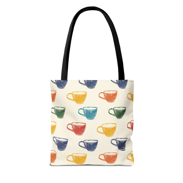 Cute Coffee Cup Tote Bag