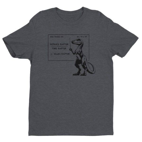 Funny Velociraptor Physics Teacher | Engineer T-shirt