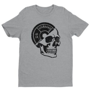 Weight Plate Skull | Funny Gym and Fitness T-shirt