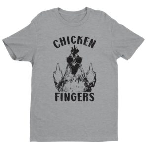 Funny Chicken Middle Fingers T-shirt