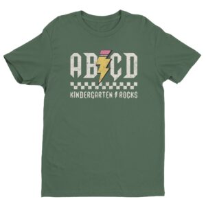 ABCD Kindergarten Rocks | Funny Teacher T-shirt