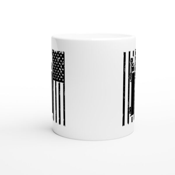 American Flag | Truck Driver Mug