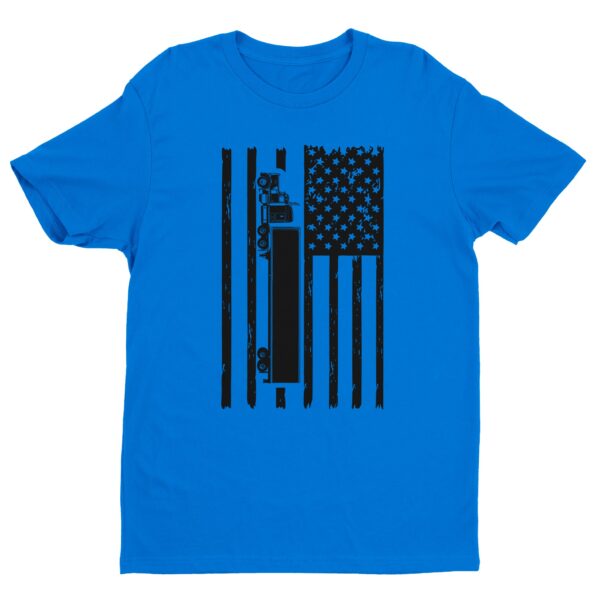 American Flag | Truck Driver T-shirt