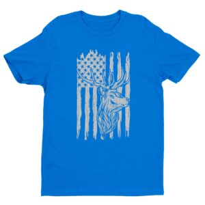 American Flag | Patriotic Hunter | Deer Hunting T-shirt