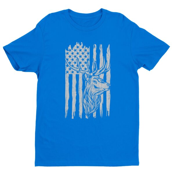 American Flag | Patriotic Hunter | Deer Hunting T-shirt