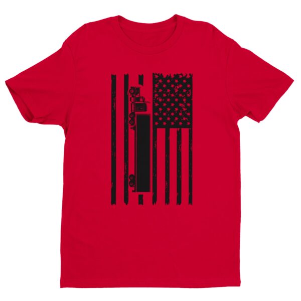 American Flag | Truck Driver T-shirt