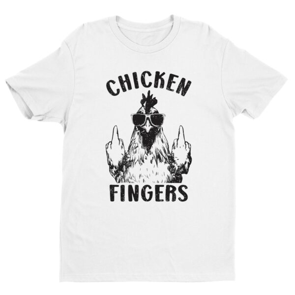 Funny Chicken Middle Fingers T-shirt