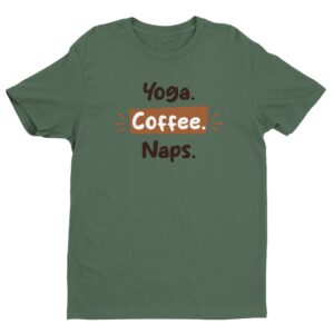 Yoga Coffee Naps | Coffee T-shirt