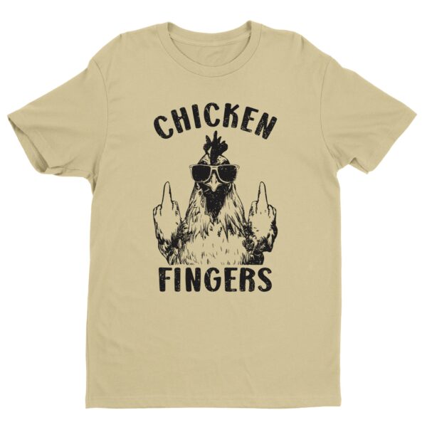 Funny Chicken Middle Fingers T-shirt