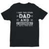 I Have Two Titles Dad and Engineer and I Rock Them Both | Funny Engineer T-shirt