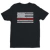 Thin Red Line | USA Flag | Firefighter T-shirt