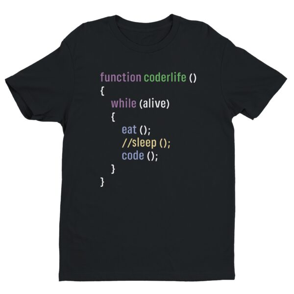 Coder Life Function | Funny Software Engineer T-shirt