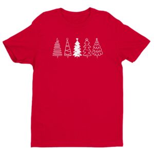 Cute Christmas Trees T-shirt