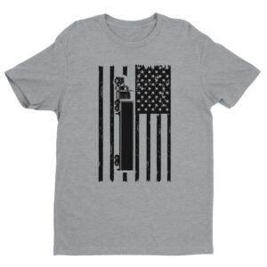 American Flag | Truck Driver T-shirt