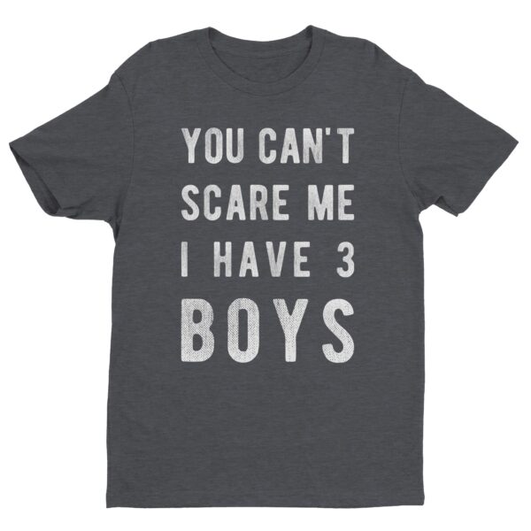 You Can’t Scare Me I Have 3 Boys | Funny Mom T-shirt