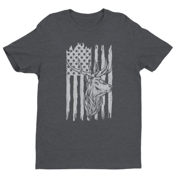 American Flag | Patriotic Hunter | Deer Hunting T-shirt