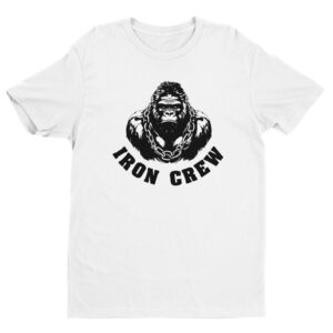 Silverback Gorilla | Iron Crew | Gym and Fitness T-shirt
