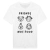 Friends Not Food | Cute Vegan T-shirt