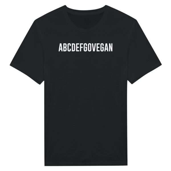 ABCDEFGOVEGAN | Funny Vegan T-shirt