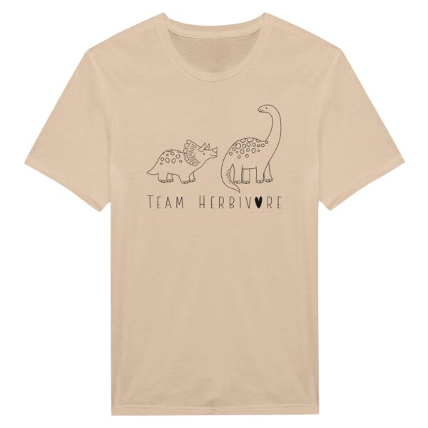 Team Herbivore | Cute Vegan Dinosaur T-shirt