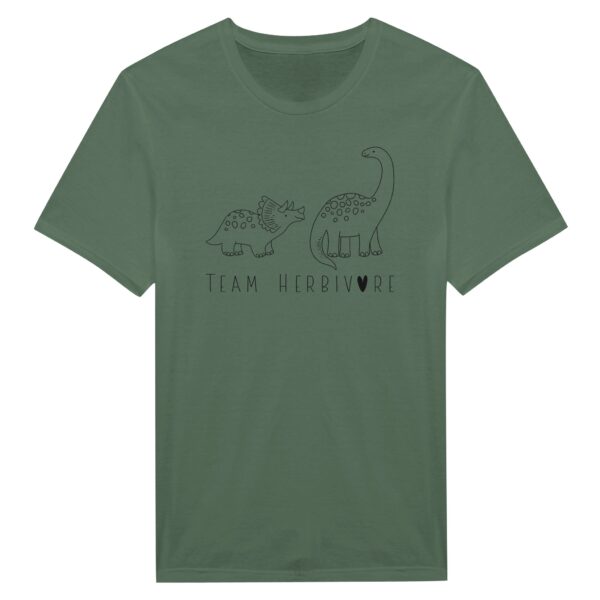 Team Herbivore | Cute Vegan Dinosaur T-shirt