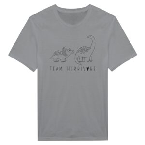 Team Herbivore | Cute Vegan Dinosaur T-shirt