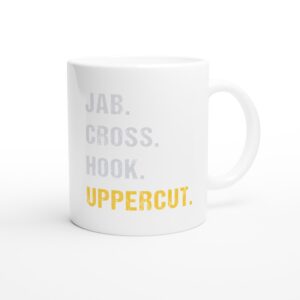 Jab Cross Hook Uppercut | Boxing Mug