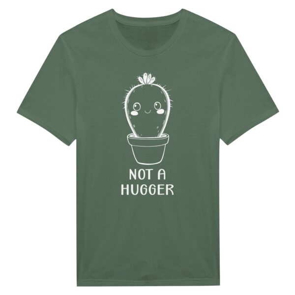 Not a Hugger | Funny Cactus T-shirt