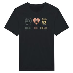 Plant Cat Coffee | Cute Gardening T-shirt