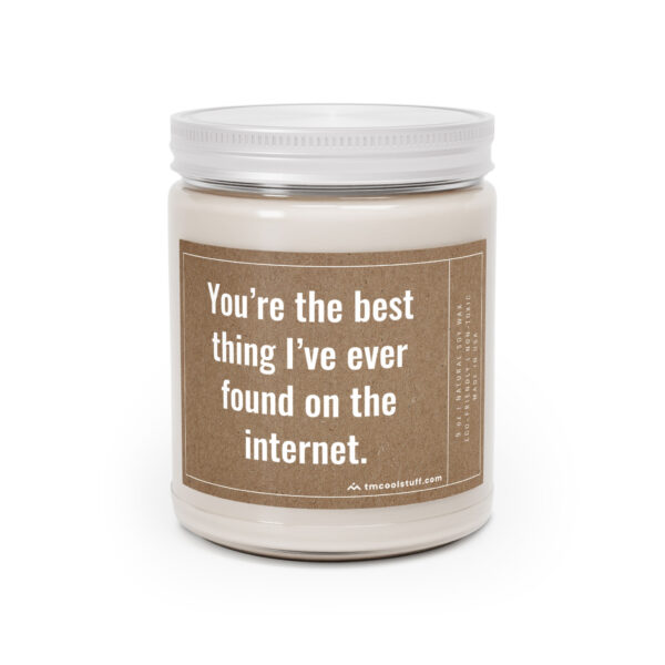 You're the Best Thing I've Ever Found on the Internet | Funny Best Friend Scented Candle