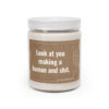 Look at You Making a Human and Shit | Funny Expecting Mom Scented Candle