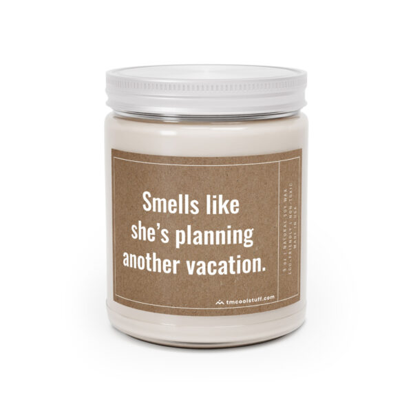 Smells Like She’s Planning Another Vacation | Funny Traveler Scented Candle