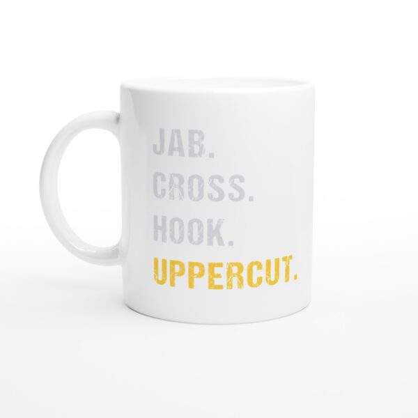 Jab Cross Hook Uppercut | Boxing Mug