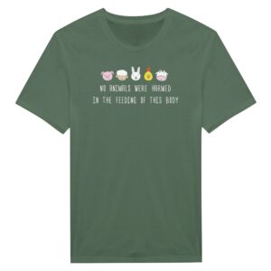 No Animals Were Harmed in the Feeding of This Body | Funny Vegan T-shirt