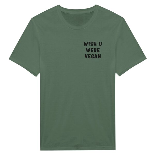 Wish You Were Vegan | Cute Vegan T-shirt